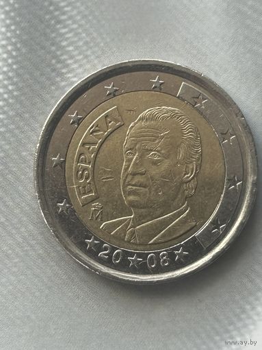 Испания 2 евро 2008