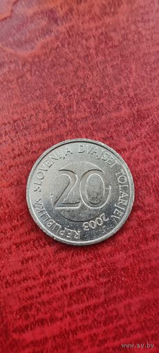 Словения 20 толар 2003