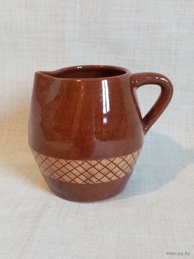 Сливочник молочник керамика СССР глина