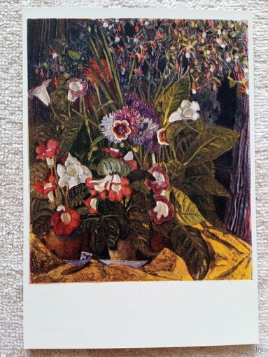 Головин. Натюрморт. Цветы