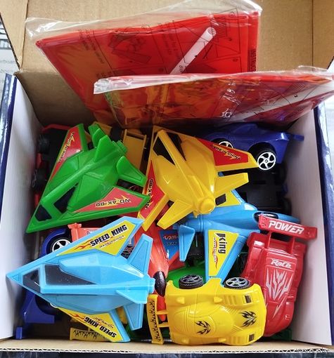 Коробка игрушек. Новые.