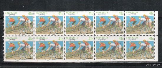 Австралия-1989(Мих.Н-В-70) , ** , Спорт, Велоспорт , Велосипеды(одиночка)