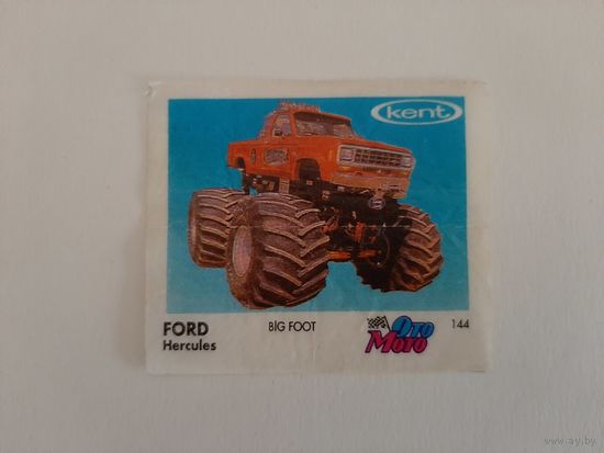 Вкладыш OTO MOTO 2 kent, OTOMOTO 2, Ото Мото 2 серия. РЕДКАЯ СЕРИЯ! Из коллекции.