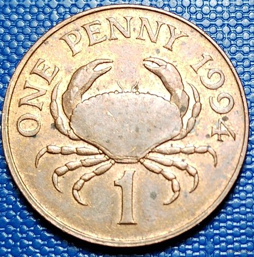 Гернси 1 пенни 1994 г.