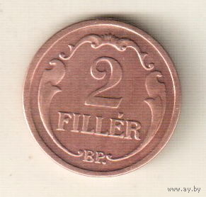 Венгрия 2 филлер 1927