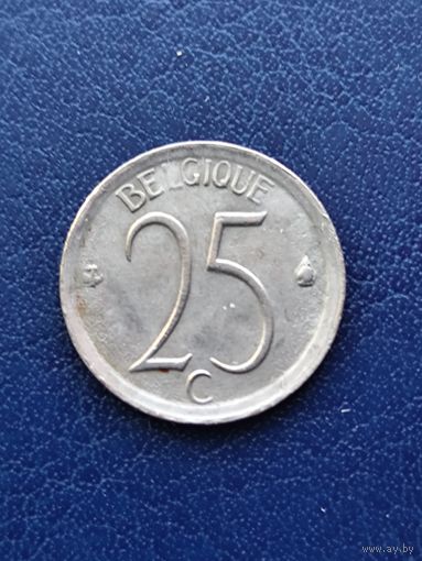 Бельгия 25 сантимов 1972 монетарное