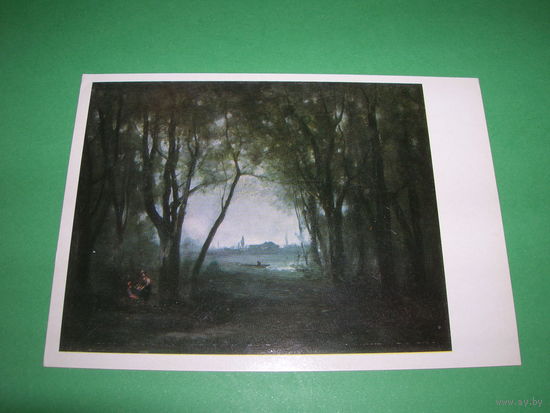 Живопись Коро Пейзаж чистая