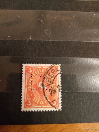 1922 Германия Рейх перфин (2-3)