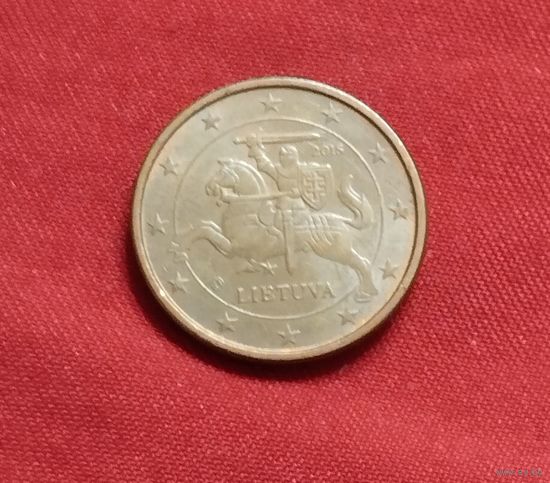 Литва. 1 евроцент 2015