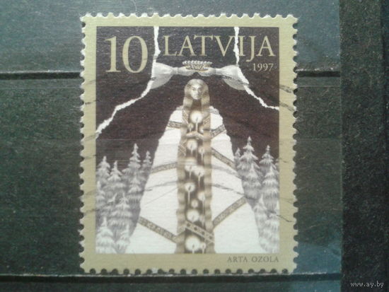 Латвия, 1997. Символическая фигура света