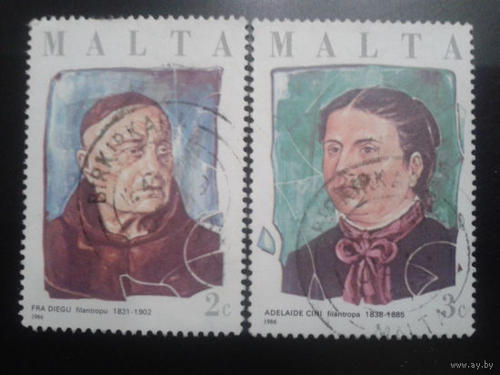 Мальта 1986 филантропы