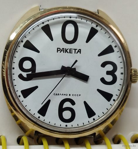 Часы "Ракета-Zero" в оригинале,приличное состояние,Золочение,За вашу цену!