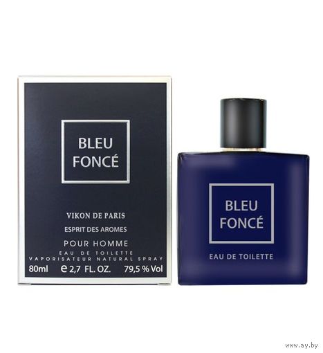 НОВАЯ ЗАРЯ Мужской Темно-синий (Bleu Fonce) Туалетная вода (EDT) 80мл