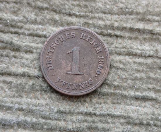 Werty71 Германия 1 пфенниг 1904 Е