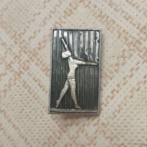 Значок. Художественная гимнастика. 1960-е.