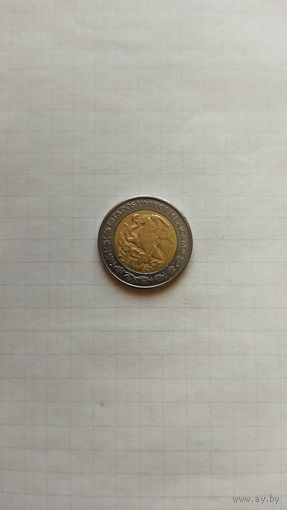 1 песо 1998 г. Мексика