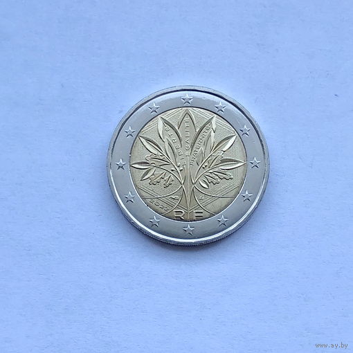 2 евро 2022 Франция