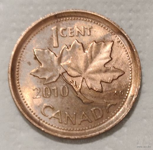 Канада 1 цент, 2010 Не магнетик (14-14-35)