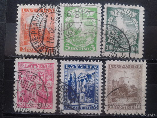 Латвия, 1934. Новая Конституция Латвии, полная серия