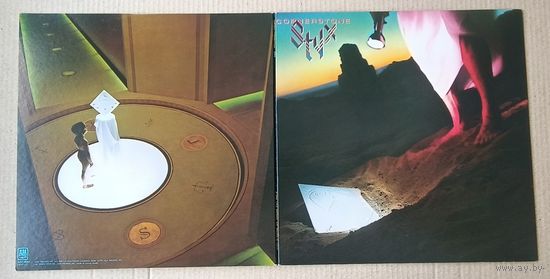 Styx - Cornerstone ( JAPAN винил LP 1979 вставка)