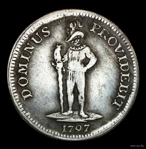 Копия Швейцария 1 талер 1797 года Медведь