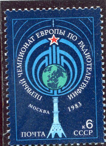 СССР. 1983 год. Останкинская башня
