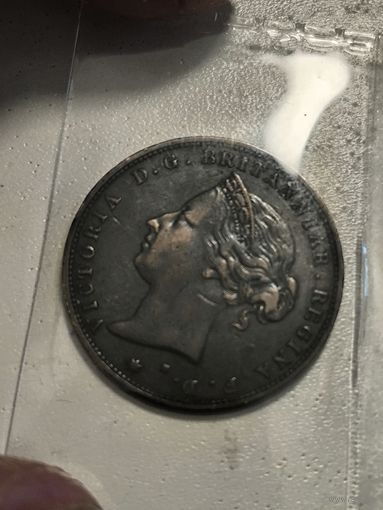 1/24 of shilling Jersey 1877