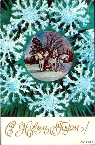 1973 год И.Дергилёв С Новым Годом! чист
