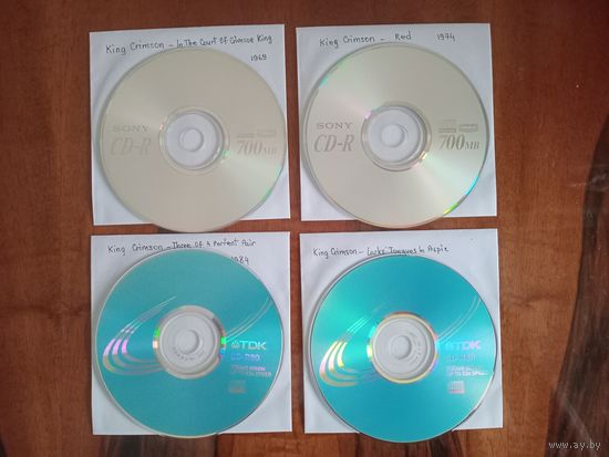 (4 CD - R )  King Crimson