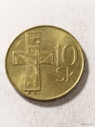 Словакия 10 крон 1995