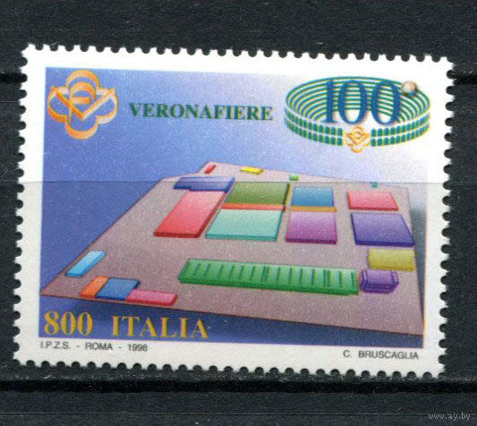 Италия - 1998 - ВеронаФьере - [Mi. 2552] - полная серия - 1 марка. MNH.  (LOT F35)