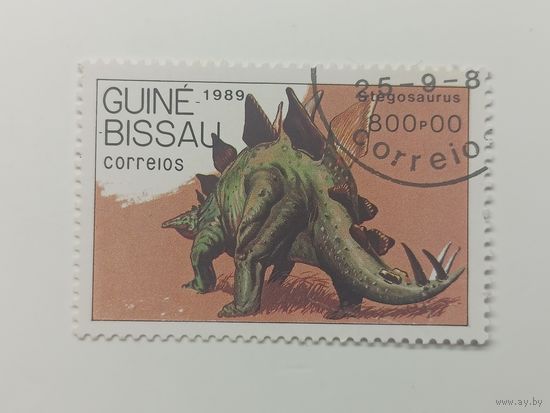 Гвинея Бисау 1989. Доисторические животные