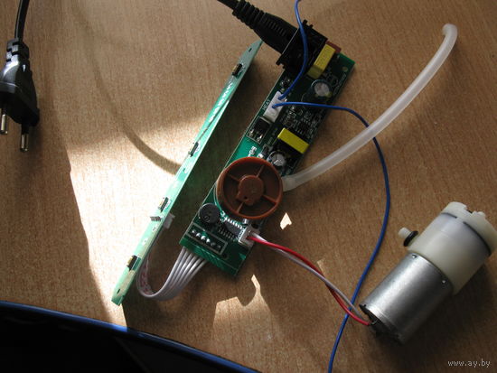 Рабочая плата вакууматора с мотором