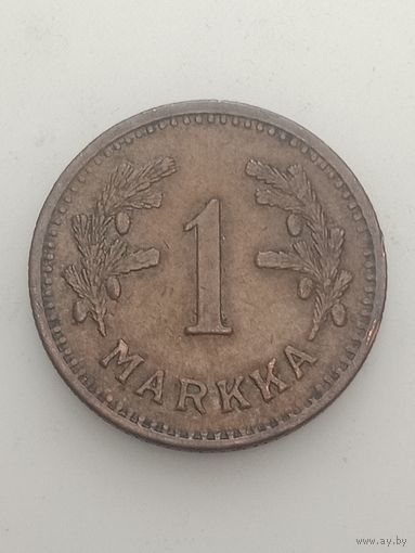 Финляндия 1 марка 1943 года .