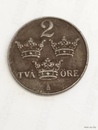Швеция 2 оре 1947