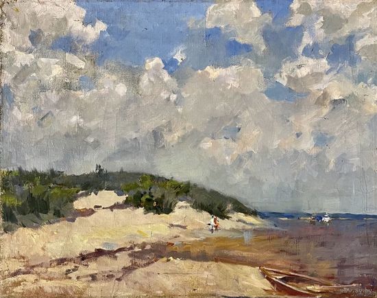 Дорошевич Ф.И;холст/масло;70/89см;Куршская коса