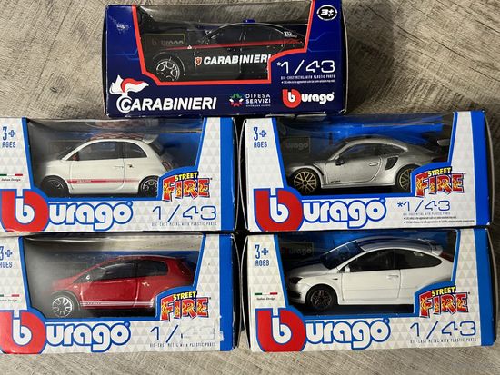 Burago 1-43 одним лотом с рубля