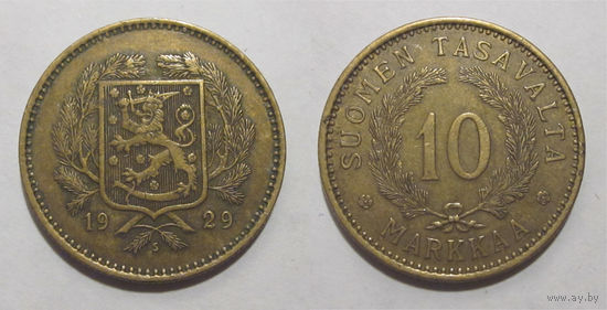 Финляндия - 10 марок 1929