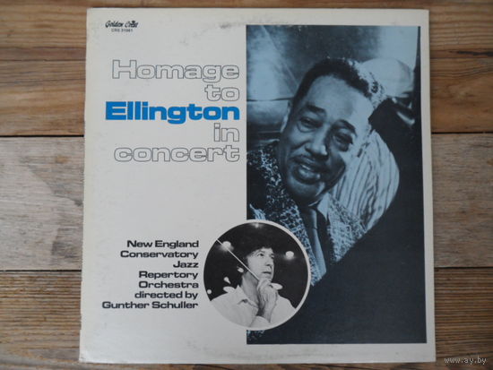 The New England Conservatory Jazz Repertory Orchestra, dir. Gunter Schuller - Homage to Ellington in concert - Golden Crest, USA