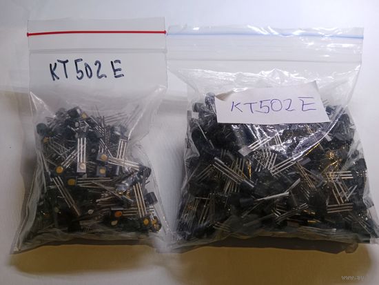 Транзистор КТ502Е (кремневый p-n-p)