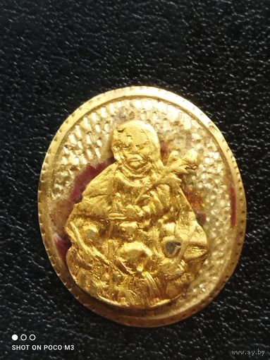 Золотая накладка с перстня,17-18 век