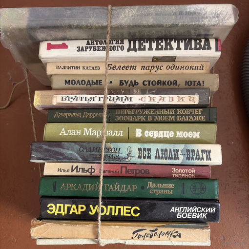 Набор книг 80-х, 90-х антиквариат часть 1