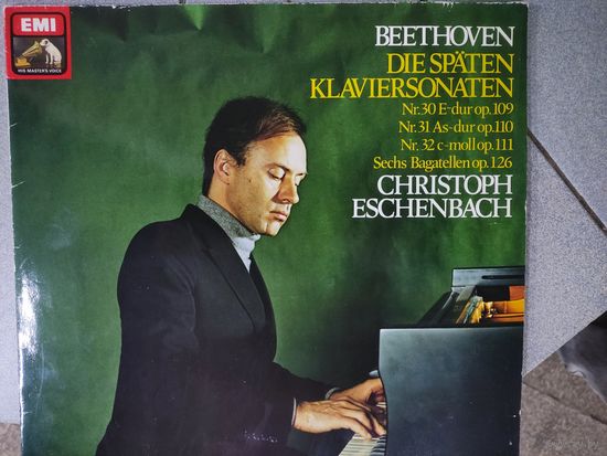2LP EMI Бетховен Фортепианные сонаты 30-32. Багатели. Эшенбах