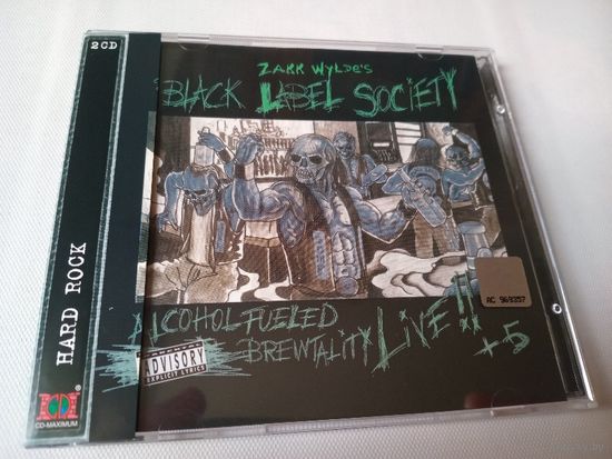 (2cd)  BLACK LABEL SOCIETY (feat. Zakk Wylde) -  Alcohol Fueled Brewtality Live!!