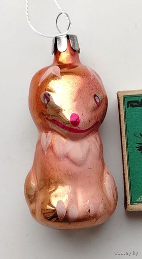 Ёлочная игрушка. Лисичка. Н-63.