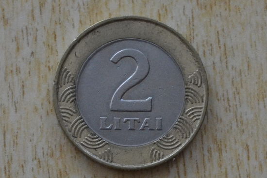 Литва 2 лита 1999