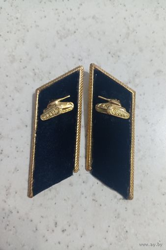Петлицы парадные танкиста СССР