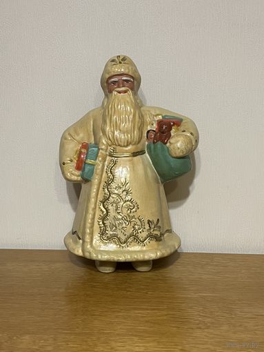 Ёлочная игрушка ДЕД МОРОЗ !!! РЕДКИЙ!!! ПРЕССОПИЛКИ !!!