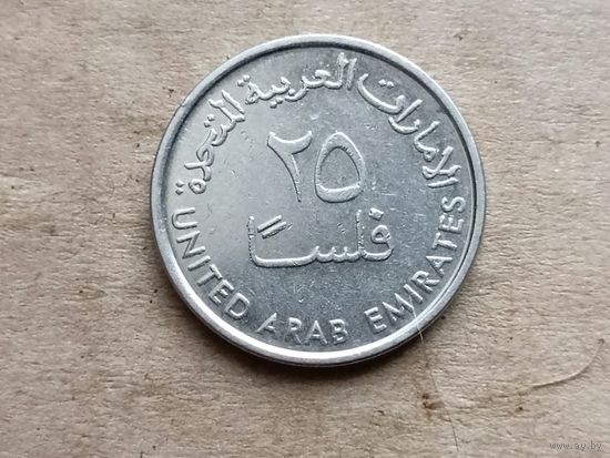 ОАЭ 25 филсов, 2018г. (D-107)
