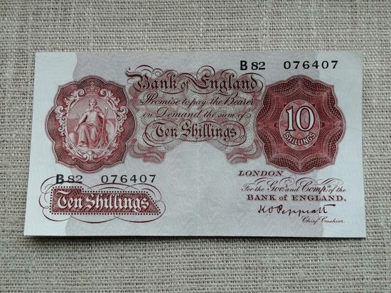 Великобритания. 10 шиллингов 1949 -1960